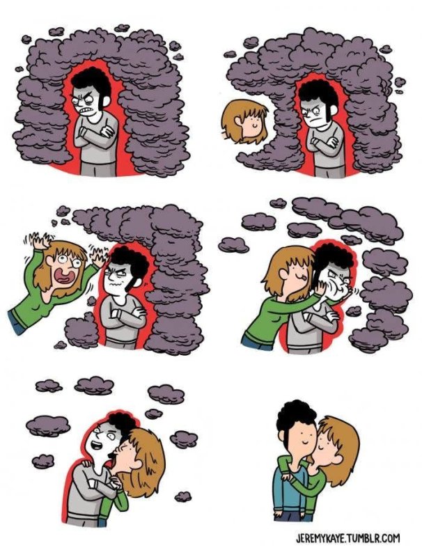 Смешные комиксы