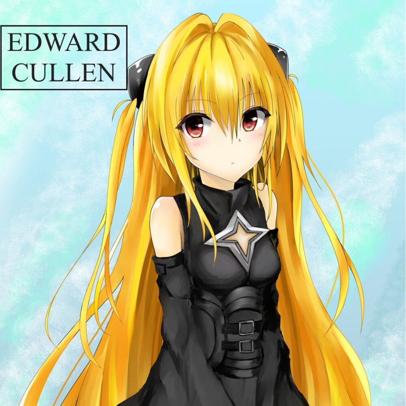 Желтоволосая аниме