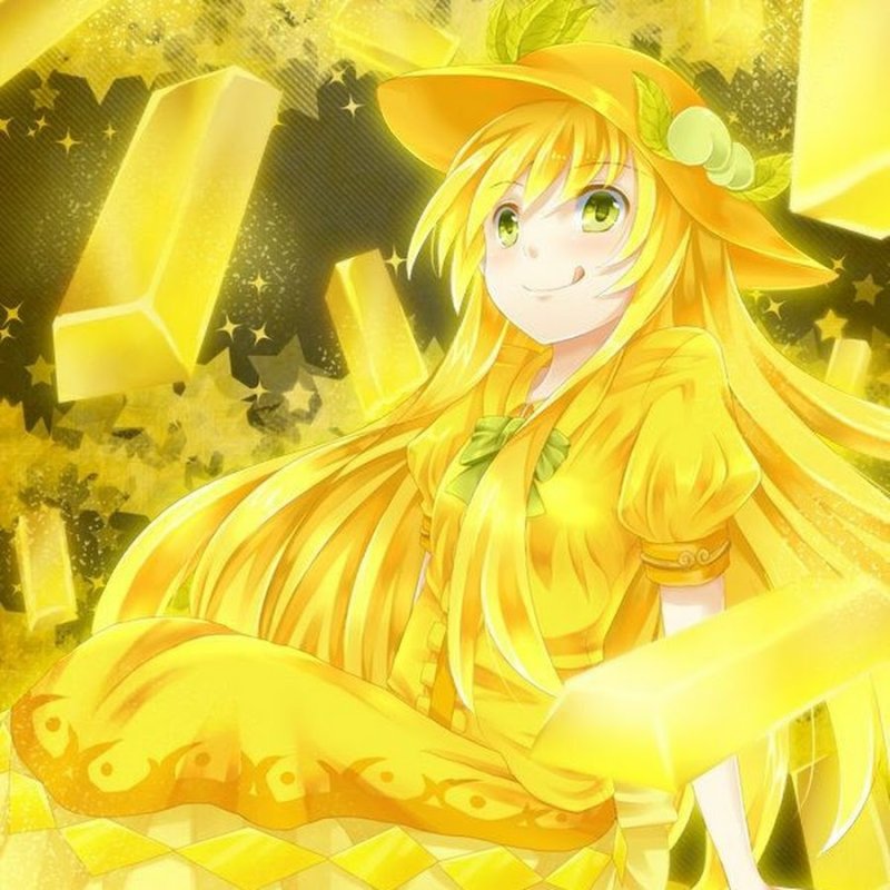 Девушка с золотыми волосами