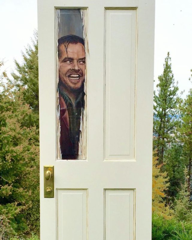 Сияние Джек Николсон с топором