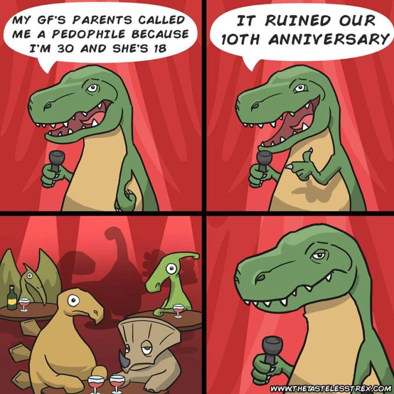 Задумчивый динозавр