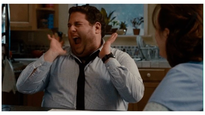 Джона Хилл в восторге