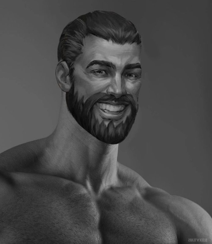 Скуластый мужик