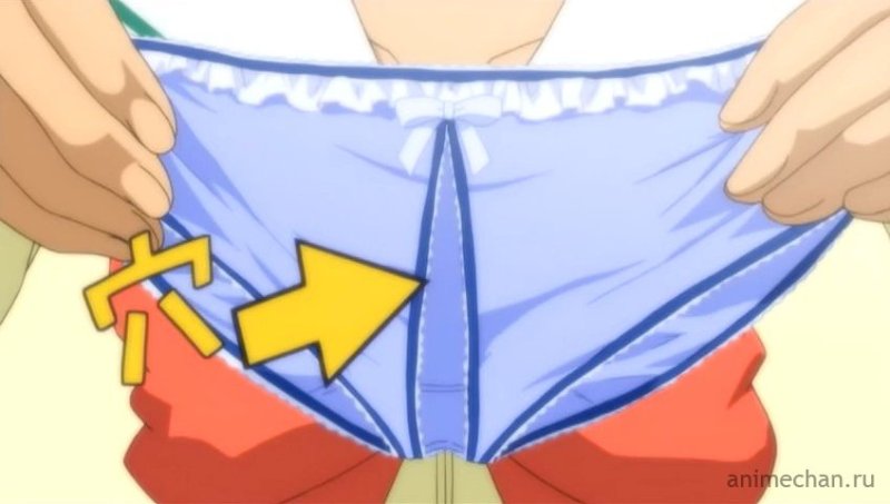 Аниме с трусами