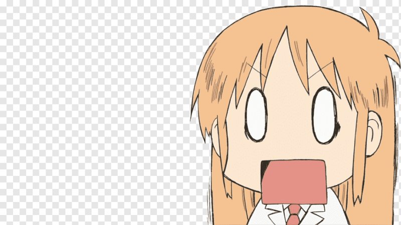 Удивленное лицо аниме