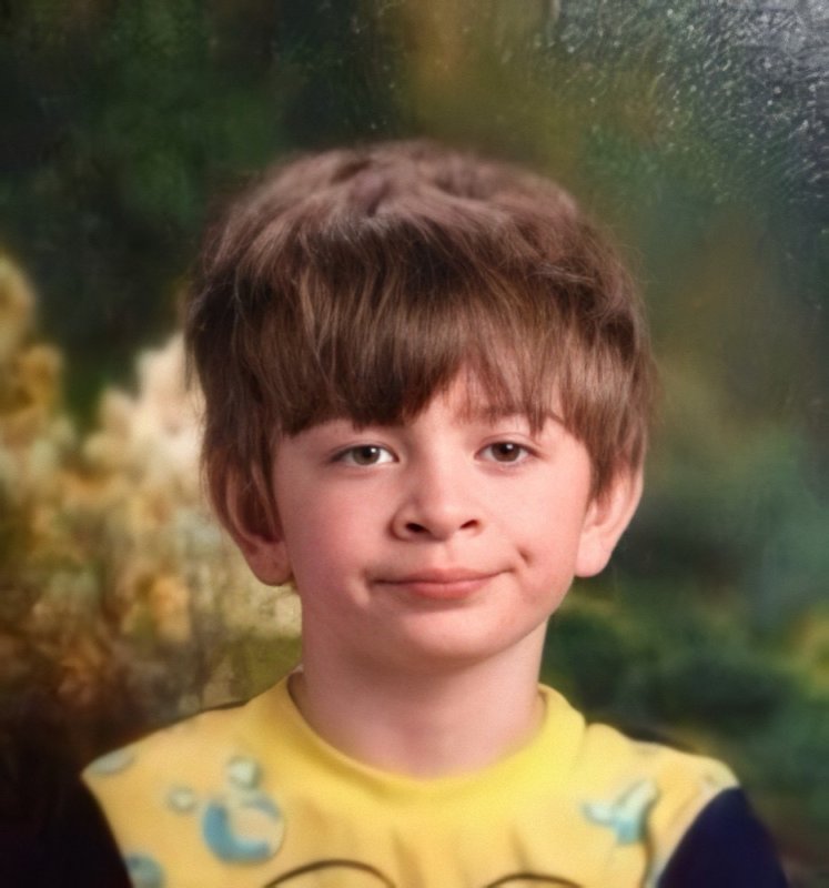 Мальчик в пижаме Спанч Боба оригинал