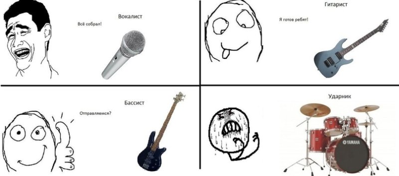 Гитарист Мем