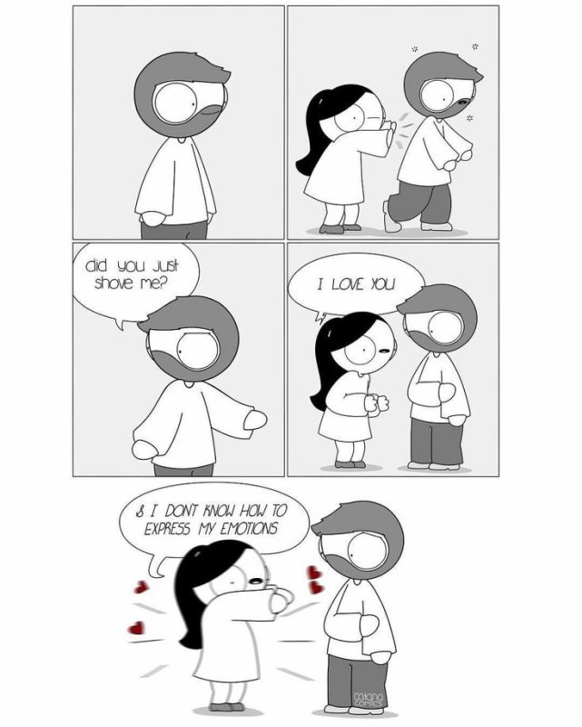 Комиксы про любовь