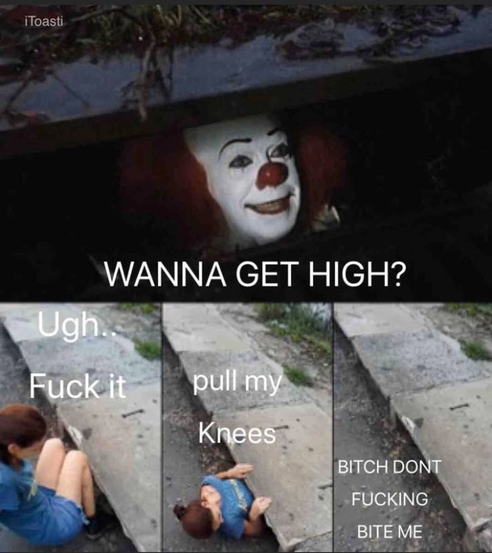 ПЕННИВАЙЗ В канализации Мем