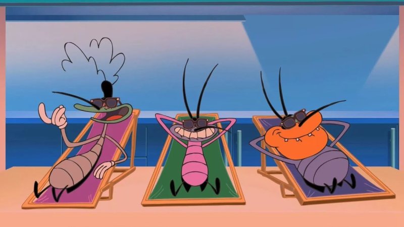 Огги и три таракана