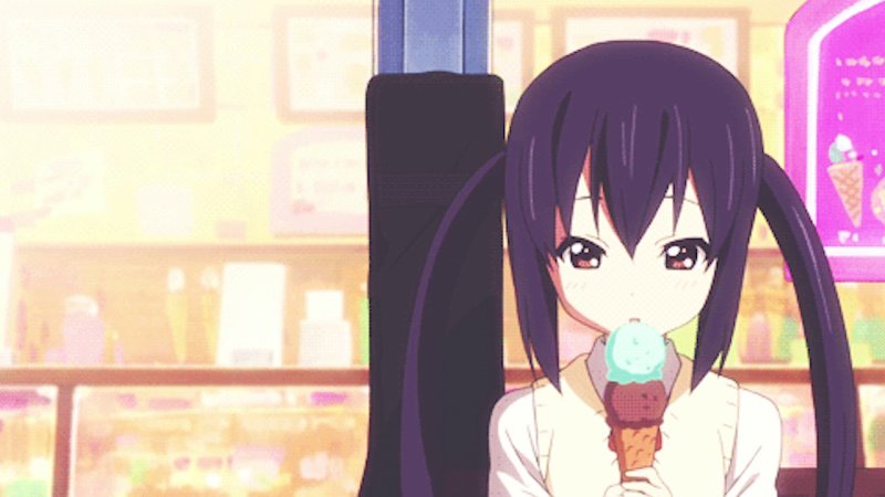 Аниме мороженое