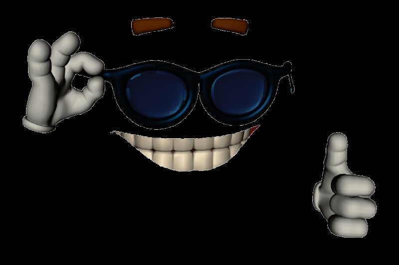 Смайлик с очками