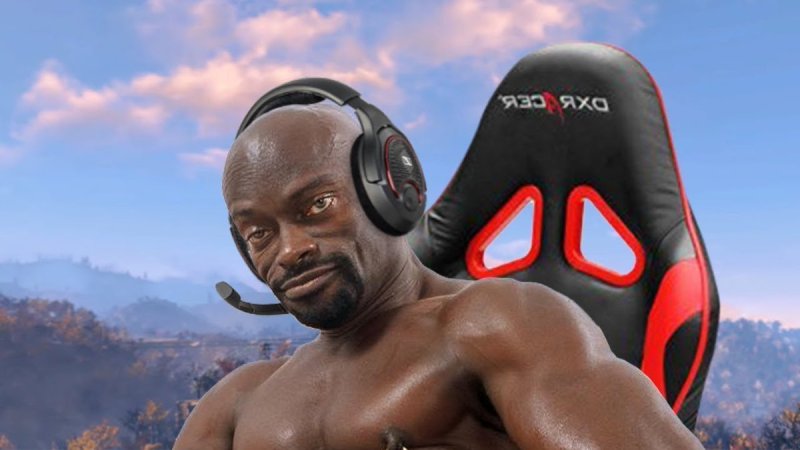 Негр геймер