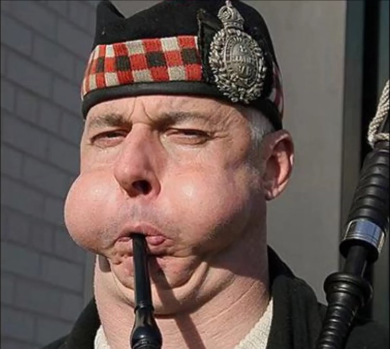 Смешной Волынщик