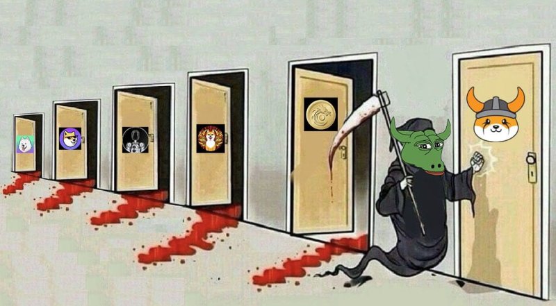 Смерть стучится в дверь Мем