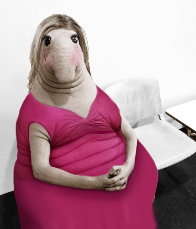 Ждун женщина