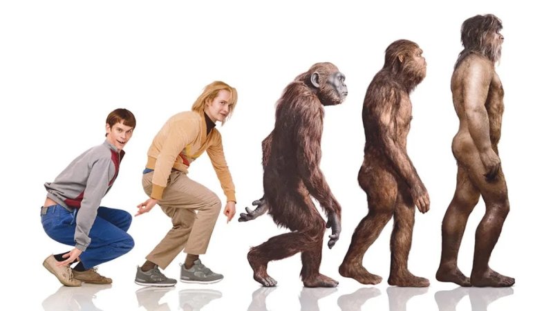 Превращение обезьяны в человека