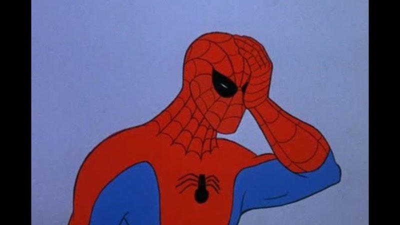 Человек паук Мем