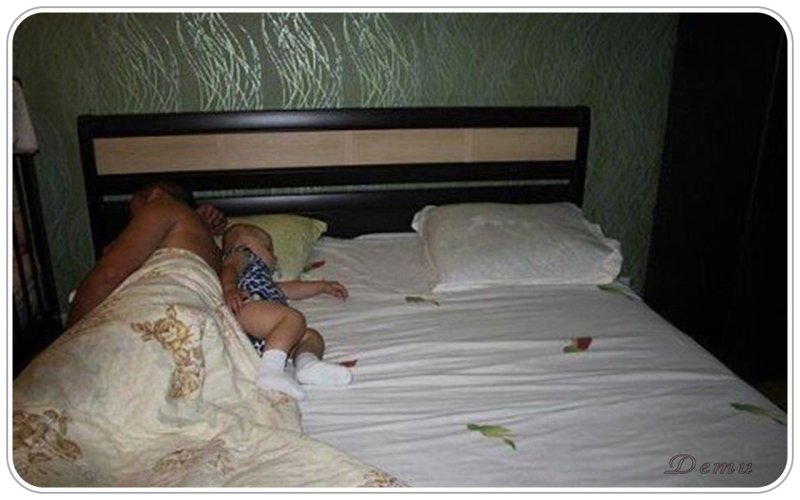 Огромная кровать прикол