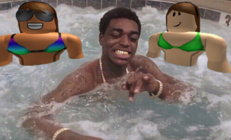 Типичная вечеринка с бассейном Мем