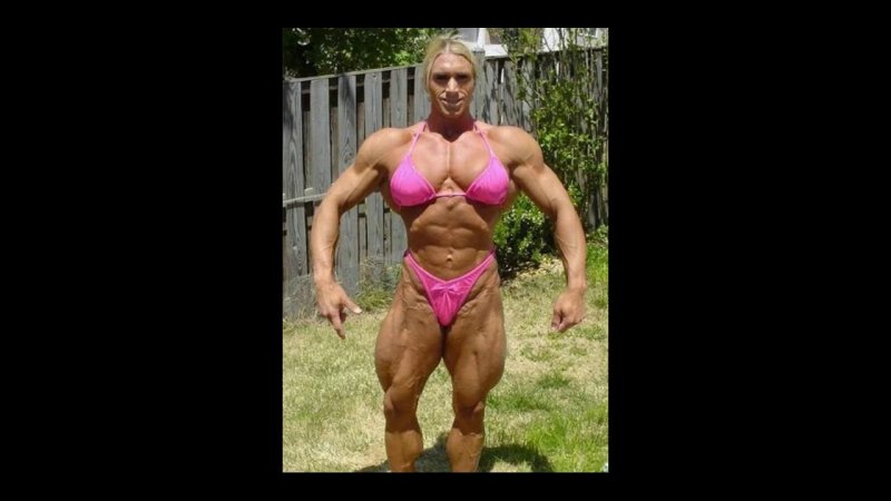 Девушка качок