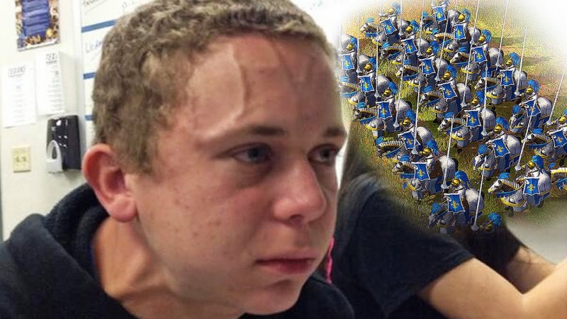 Напряженный парень