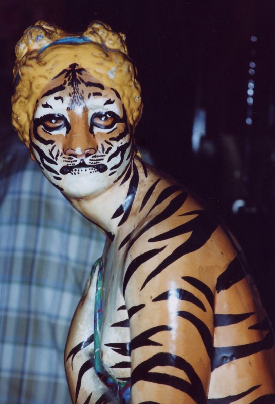 Женщина тигр