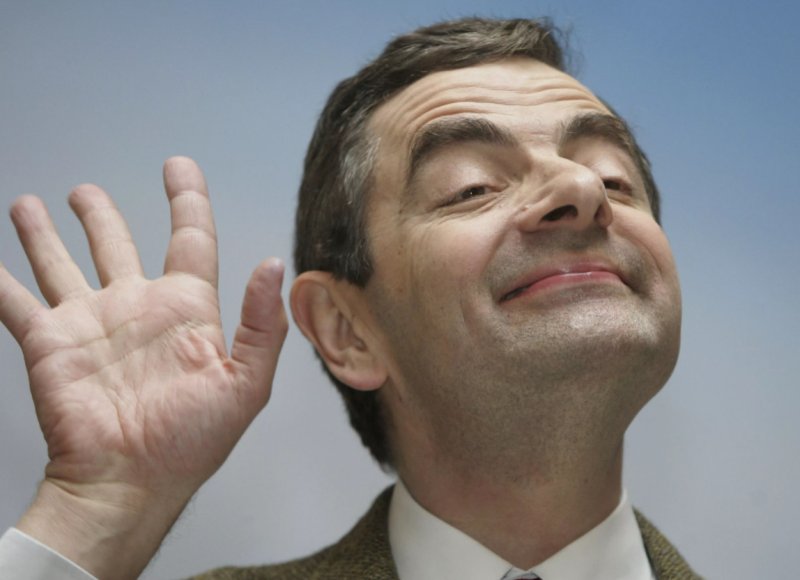 Роуэн Аткинсон гримасы