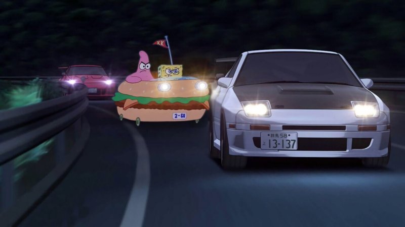 Initial d FC vs r32