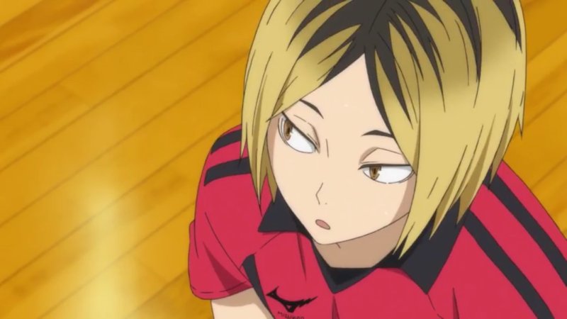 Аниме волейбол Кенма