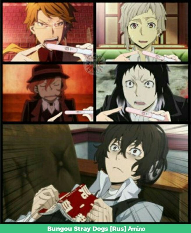 Bungou Stray Dogs мемы