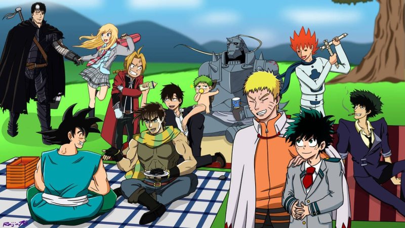 Ван Пис Наруто драгон Болл