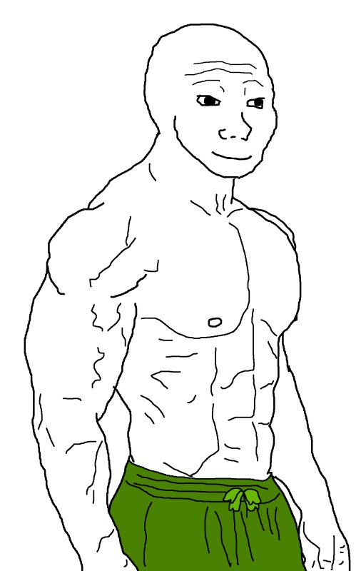 Wojak Chad качок
