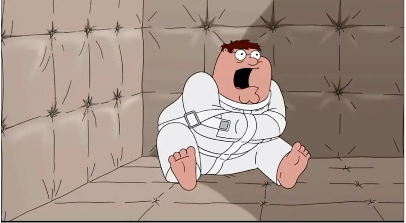 Питер Гриффин в психбольнице