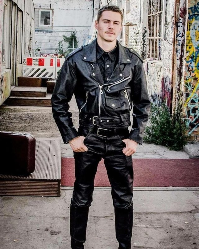 Lee Jacket кожанка мужская