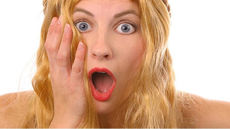 Лицо в шоке