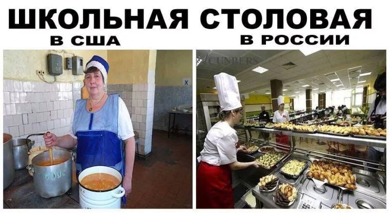 Мемы про школьную столо