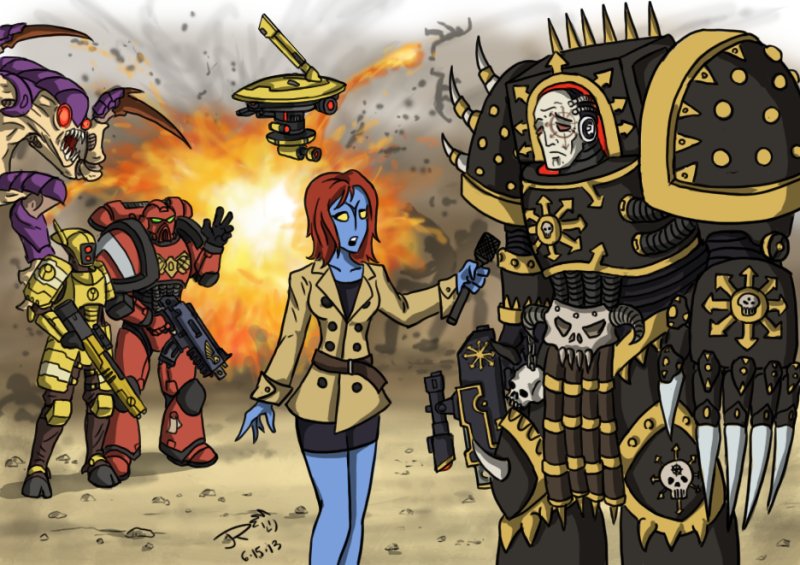 Комиссар хаоса вархаммер