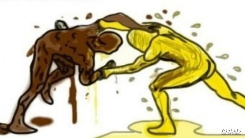 Битва говна против мочи