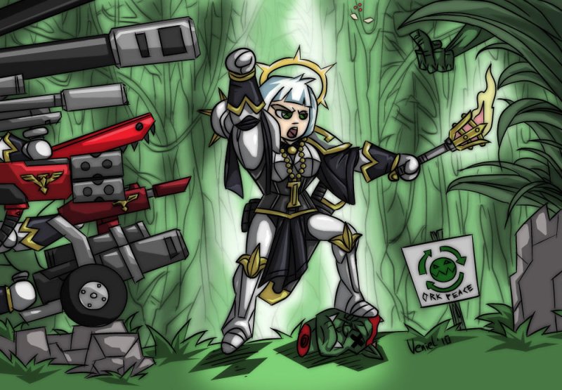 Вархаммер 40000 сёстры битвы