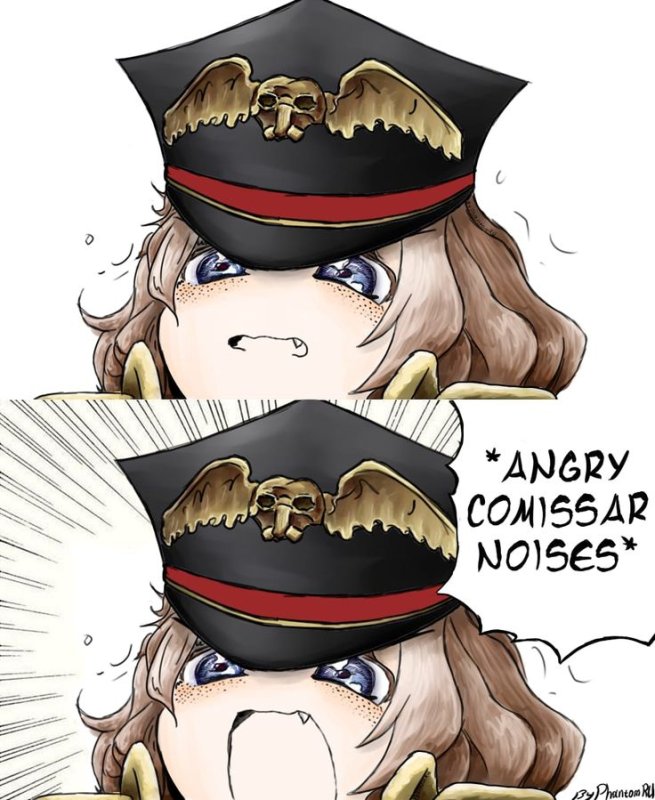 Вархаммер комиссар аниме