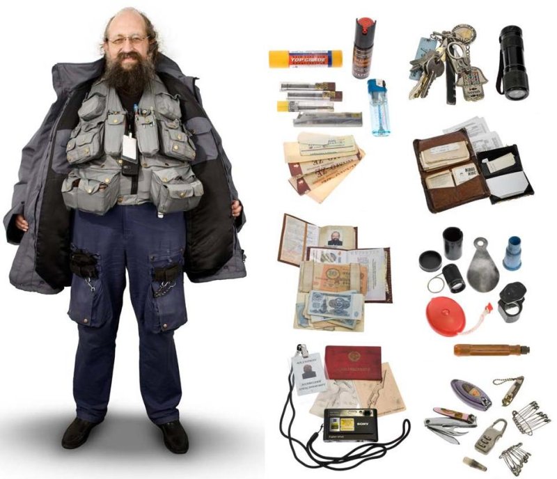 Мужик в жилетке