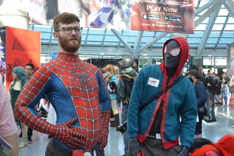 Человек паук косплей