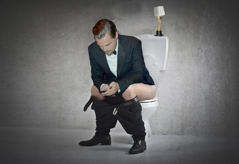 Грустный Леонардо ди Каприо