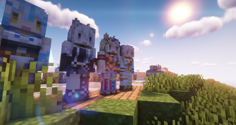 Quartz HOLOLIVE Minecraft