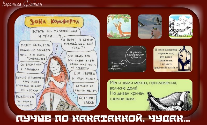 Сидеть на муравейнике зона комфорта