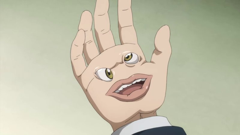 Правик из аниме паразит