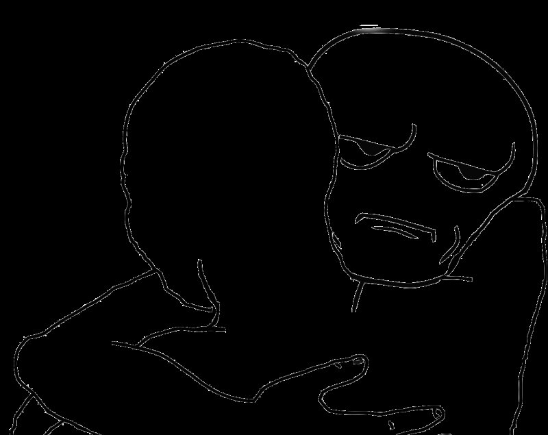 Объятия Мем