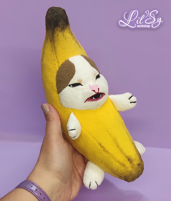 Кирилл плюш банана Кэт