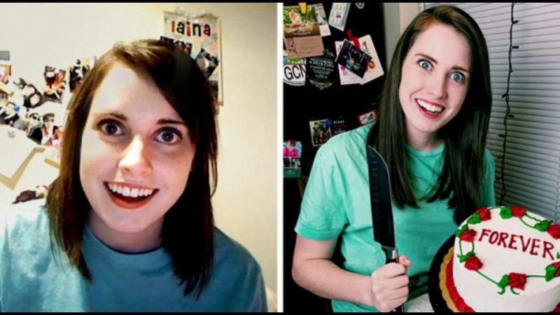 Laina Morris с ножом